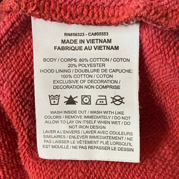 Nike Hoodie Women Medium Pink Tie Dye Pullover Kangaroo Pocket Logo Mock Neck - Picture 6 of 11